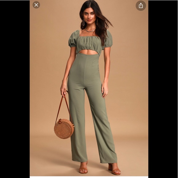 Lulus Pants - Cutout jumpsuit